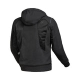  MACNA BREEZE Sudadera Capucha Moto Cremallera Hombre Negro