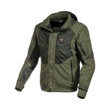  MACNA BREEZE Sudadera Capucha Moto Cremallera Hombre Verde