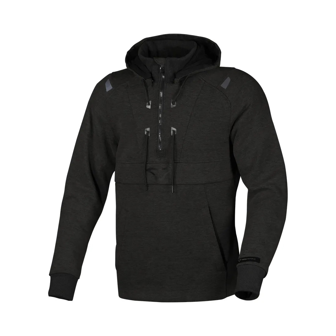 MACNA BYRON Hombre Verano Moto Capucha Negra