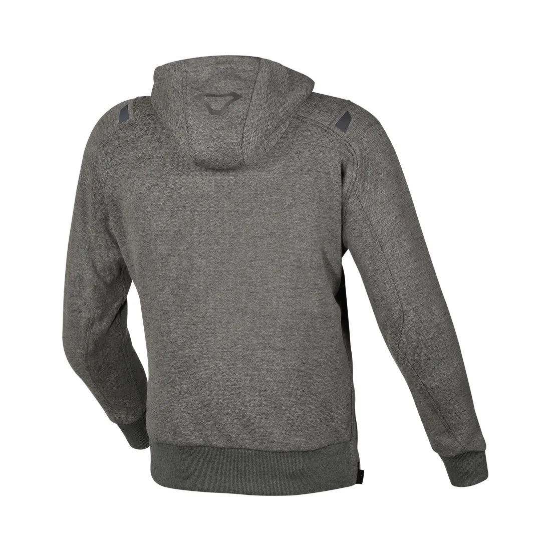 MACNA BYRON Hombre Verano Moto Capucha Gris Jaspeado