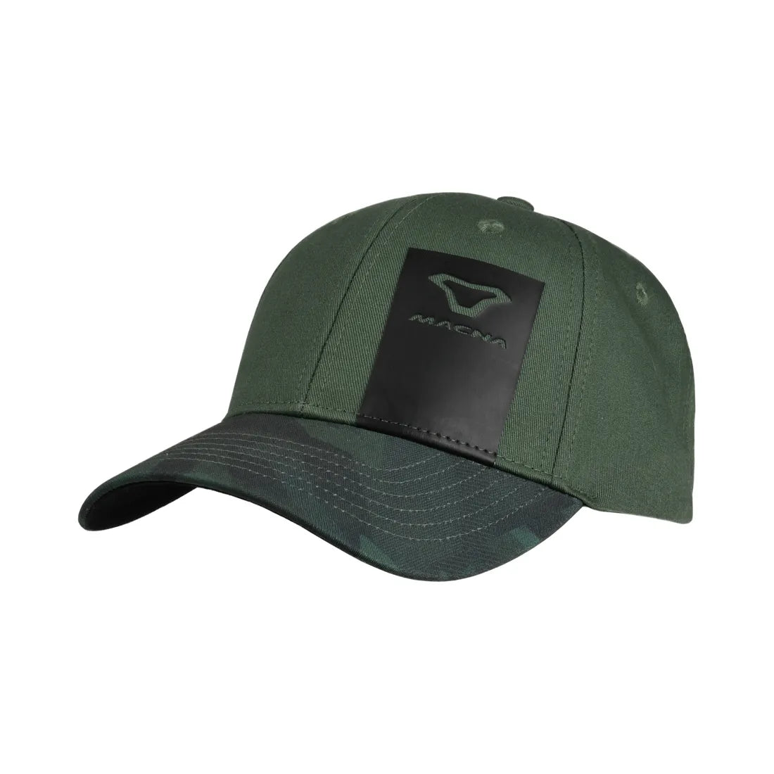 MACNA a Rayas Gorra de Béisbol Verde Negro