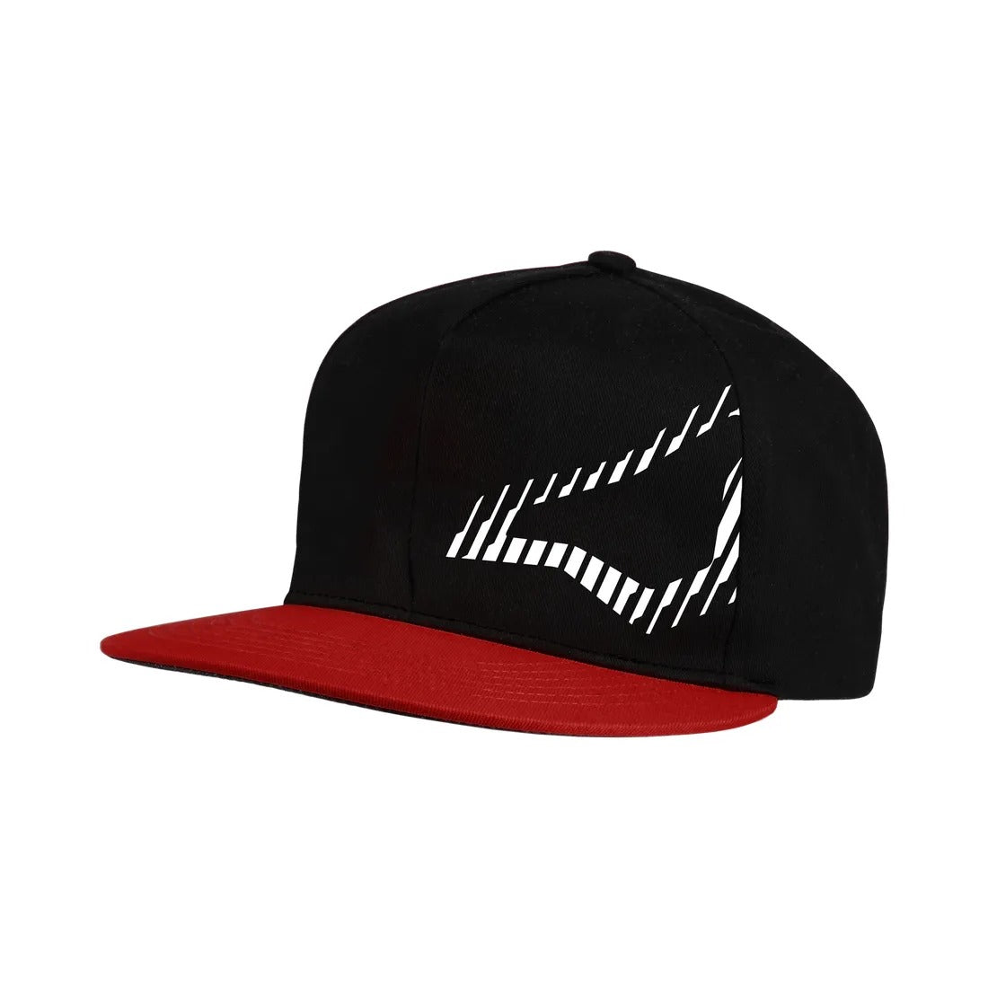 MACNA Snapback Gorra Logo Lateral Rojo Negro – 1 – Maximomoto PT