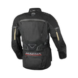 Macna Chieftane Chaqueta textil motocicleta negra