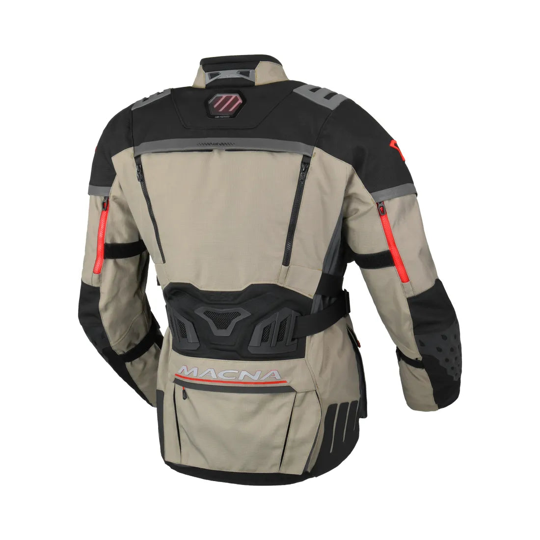 Macna Chieftane Aventura Touring Chaqueta Beige Negra – 2 – Maximomoto PT