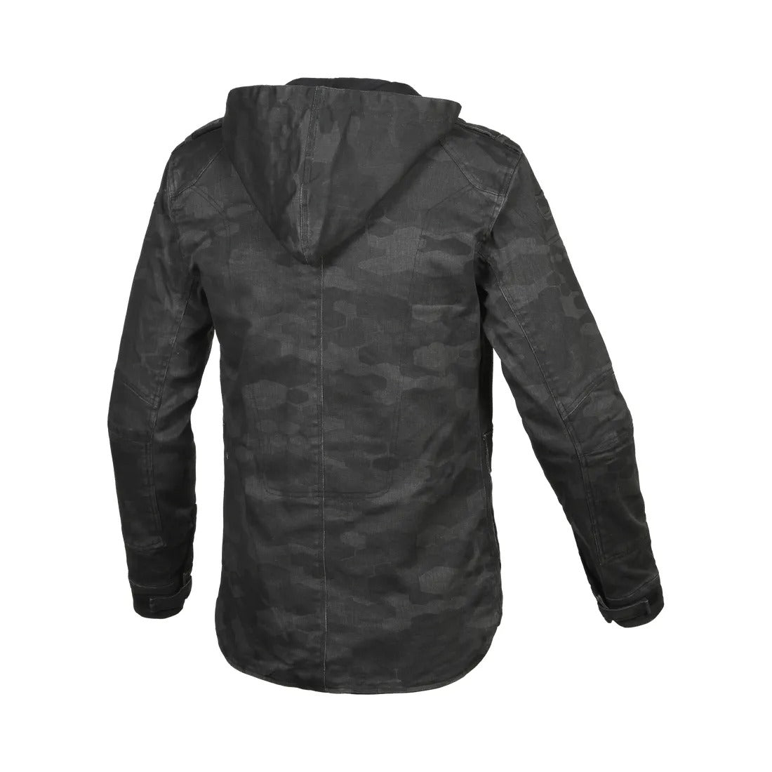 MACNA COMBAT SUDADERA CAPUCHA MOTO CREMALLERA HOMBRES GRIS