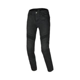 MACNA Countera Mujer Moto Ajuste Entallado Denim Vaqueros Negros 