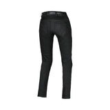 MACNA Countera Mujer Moto Ajuste Entallado Denim Vaqueros Negros 
