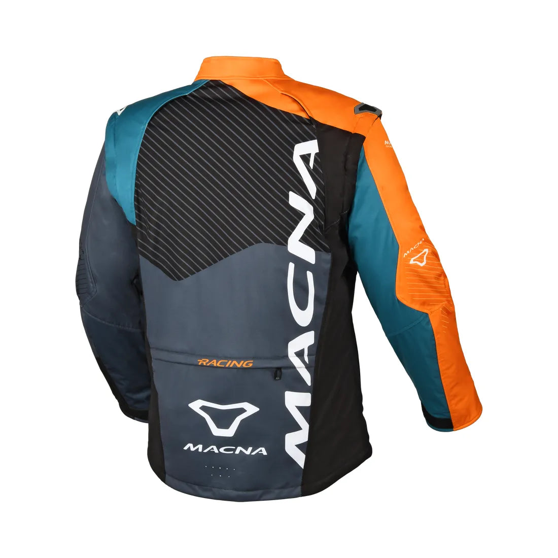 MACNA CREST Hombre Moto Softshell Chaqueta Orange Gray Blue – 2 – Maximomoto PT