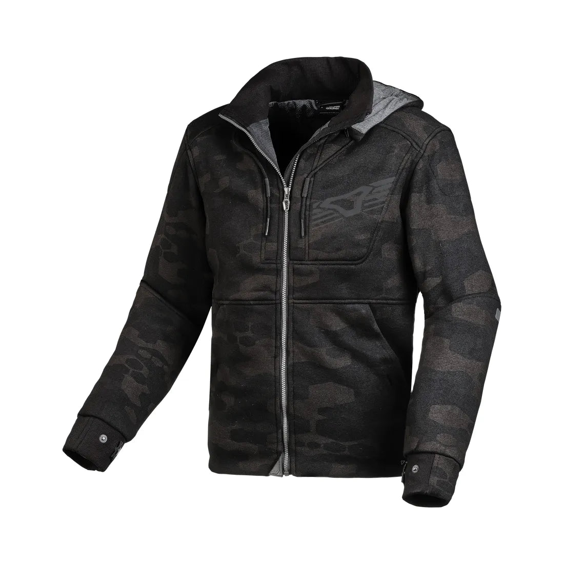 MACNA DISTRICT Hombre Moto Turismo Textil Capucha Chaqueta 
