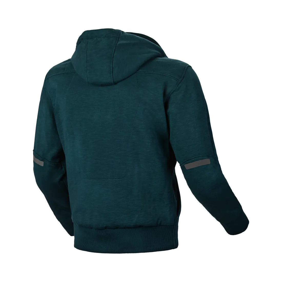 MACNA DISTRICT Hombre Moto Capucha Chaqueta Azul Petróleo