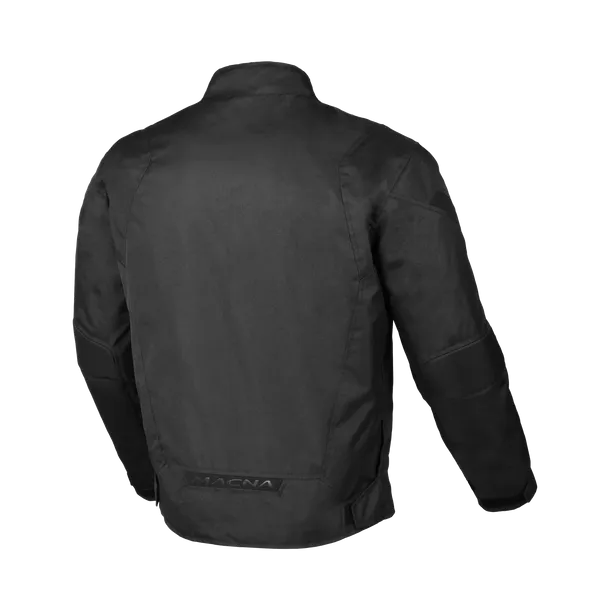 MACNA Dromico Textil Hombre Impermeable Moto Chaqueta Negra