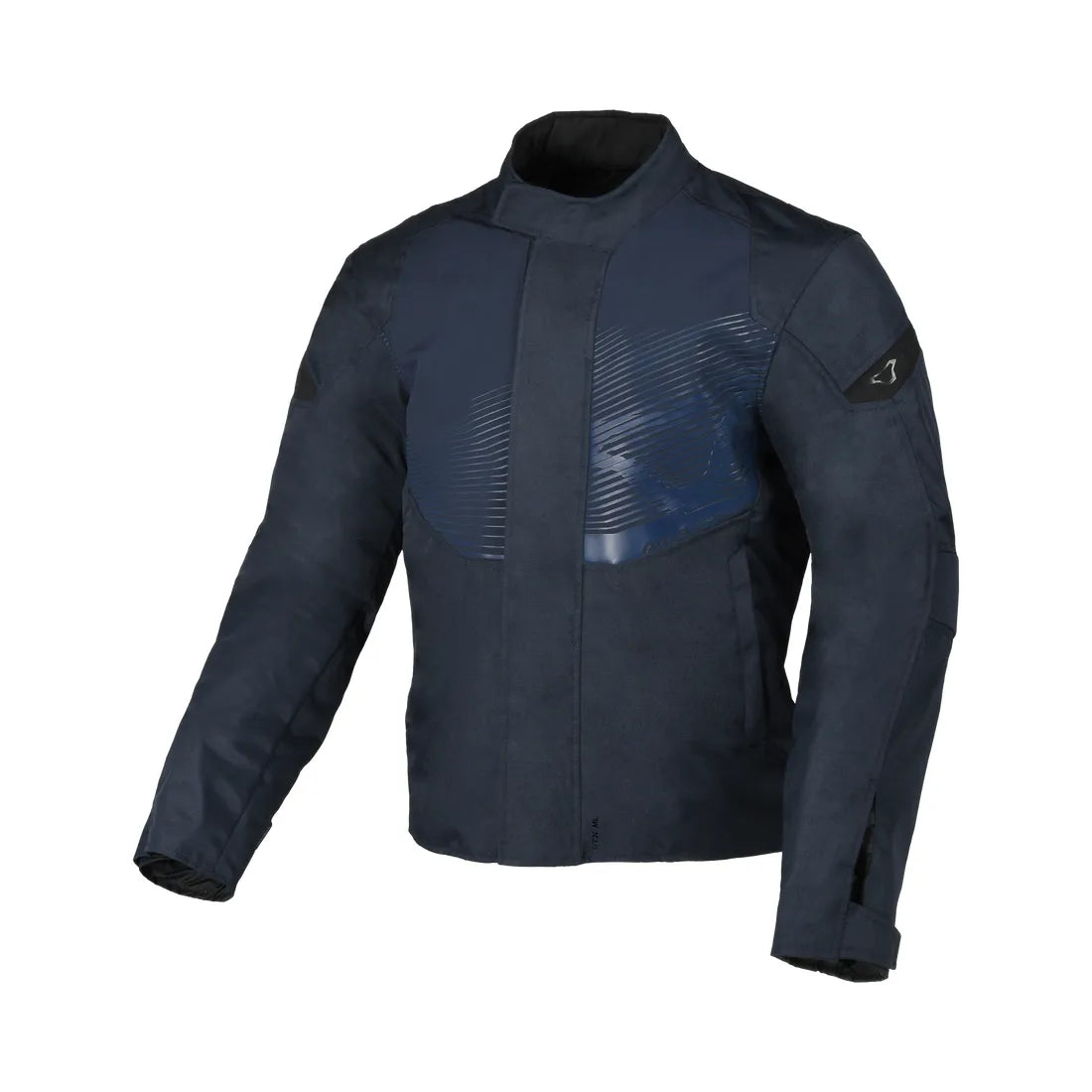 MACNA Dromico Hombre Impermeable Moto Chaqueta Azul oscuro