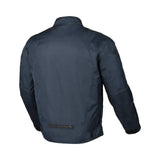 MACNA Dromico Hombre Impermeable Moto Chaqueta Azul oscuro