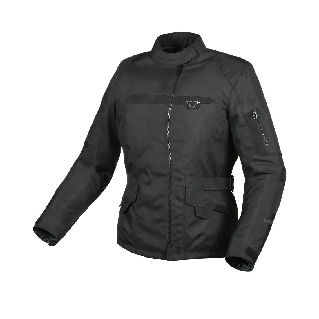 Macna Evora mujer Chaqueta textil moto Negra