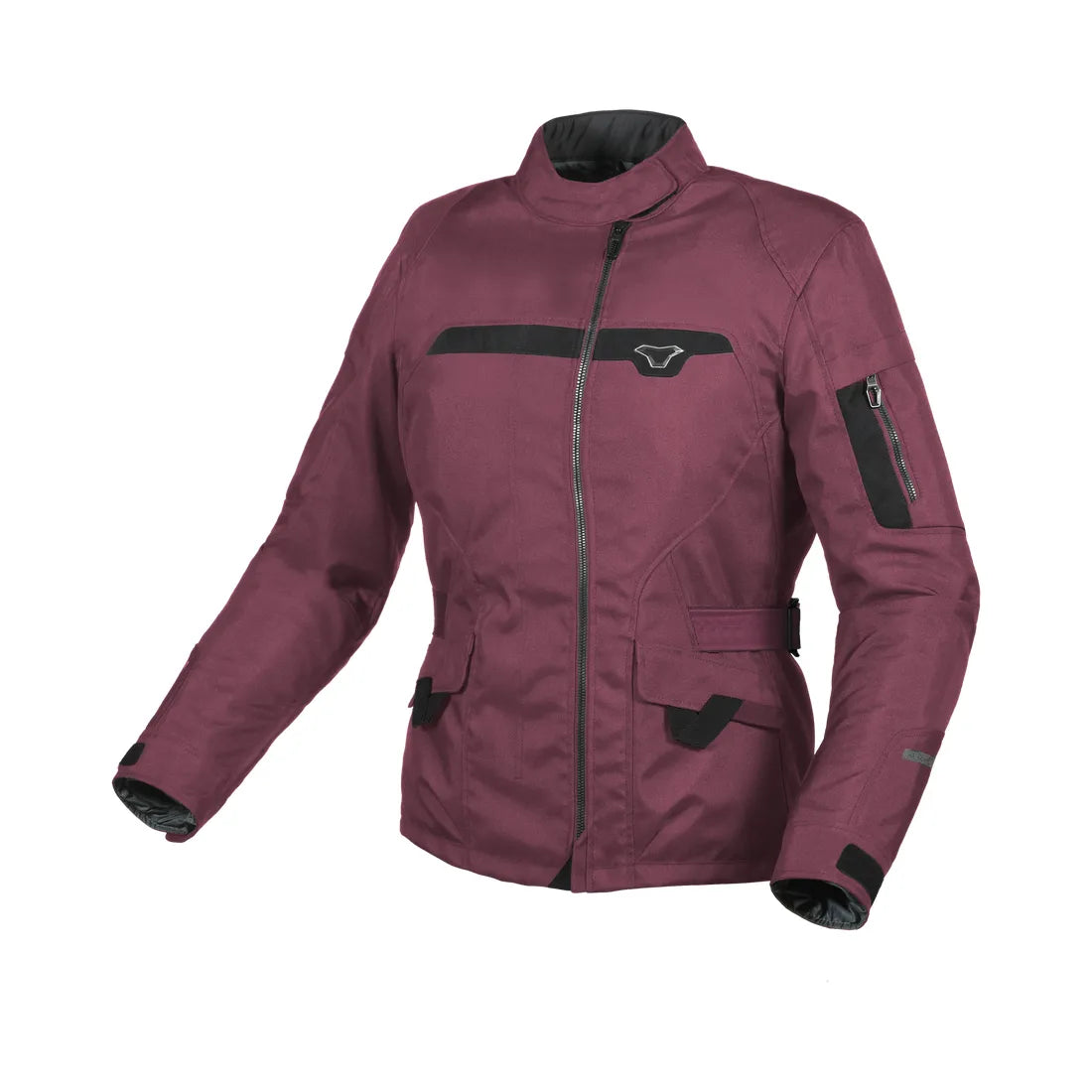 Macna Evora mujer Chaqueta textil impermeable travesía burdeos