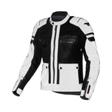 MACNA Fluent Night Eye Chaqueta moto urbana Negro ojo Noche Marrón
