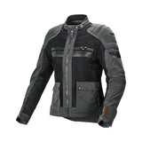 Macna Fluent Night Eye mujer Chaqueta textil Gris Negro