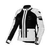 Macna Fluent Night Eye mujer Chaqueta textil Gris Negro