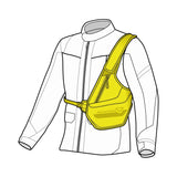 Macna Bolsa Tipo Pistolera Negra