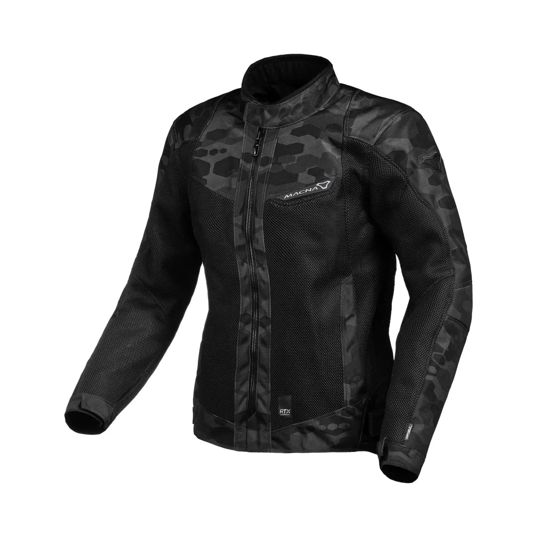 Macna Empire mujer Chaqueta equitación malla impermeable Camuflaje