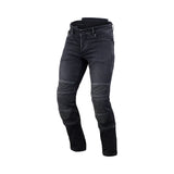 MACNA INDIVIDI Hombre Denim Moto Ajustados Vaqueros Negros