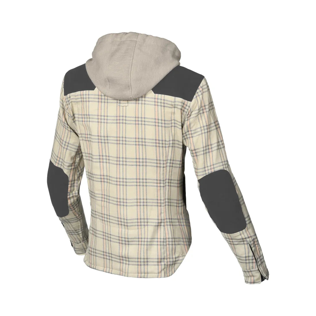 MACNA INLAND Mujer Textil Moto Chaqueta Beige Marrón Rosa