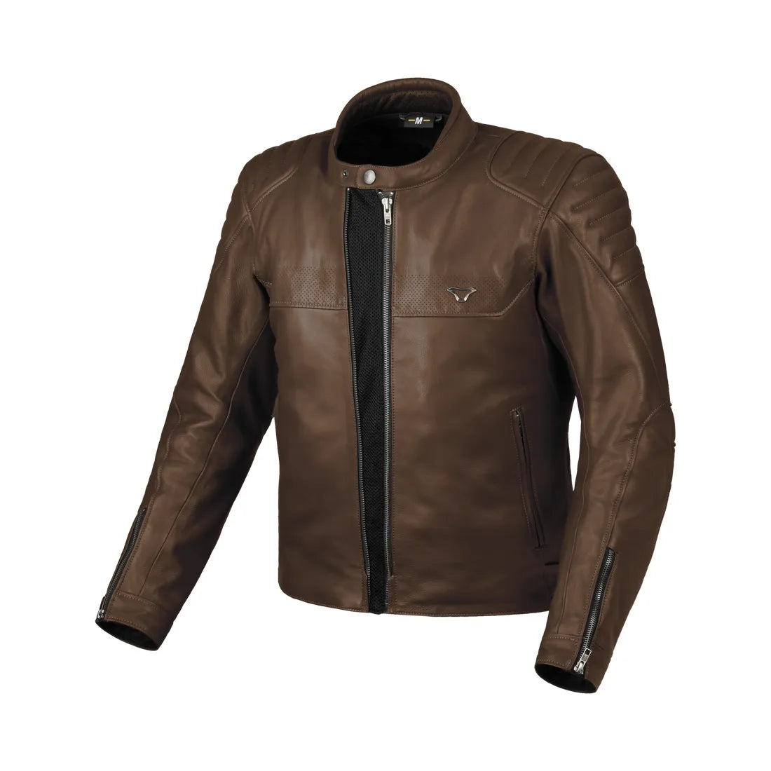 MACNA Lance 2.0 men brown motorcycle leather jacket – 2 – Maximomoto PT