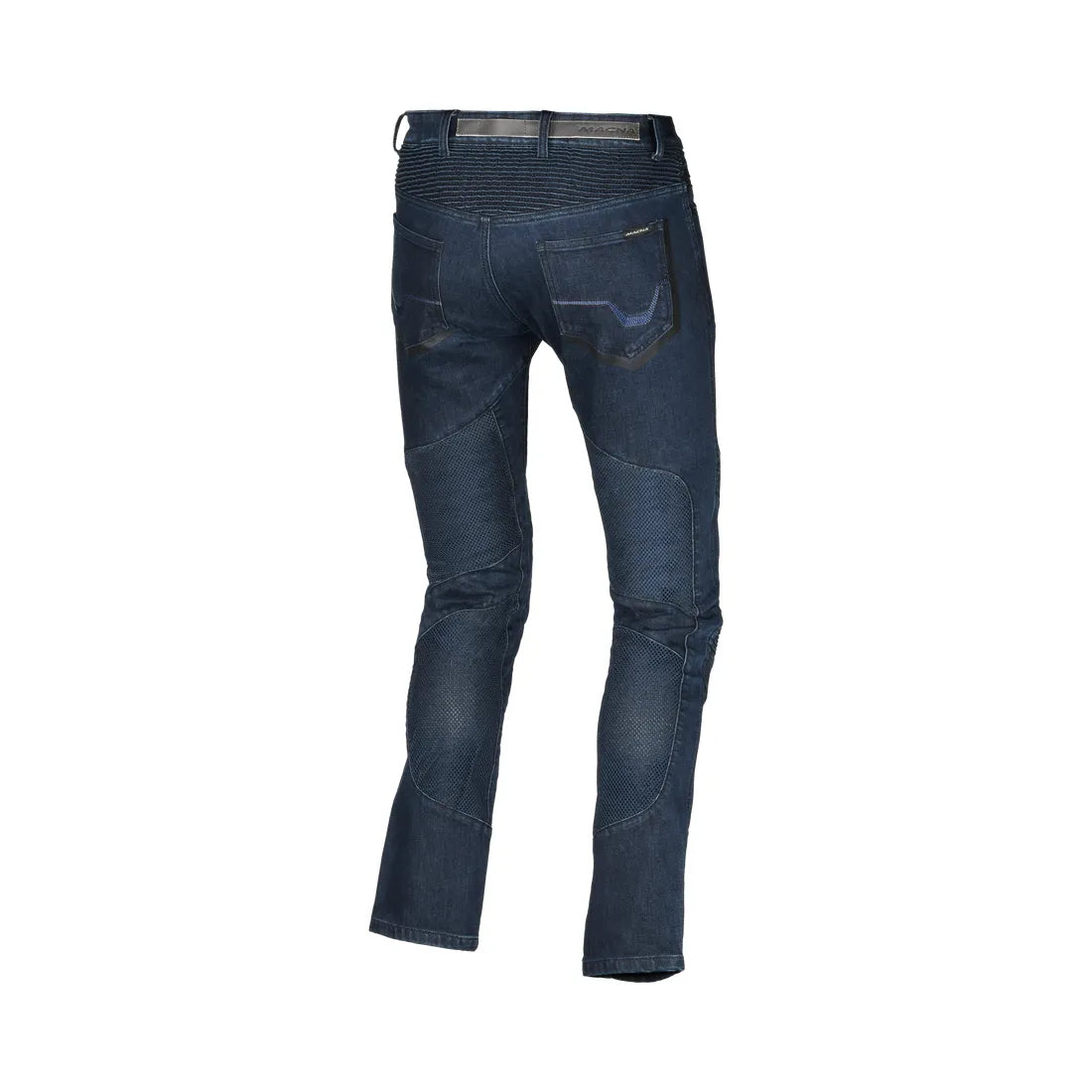 MACNA LIVITY Hombre Urbanos Moto Denim Vaqueros Azul Oscuro