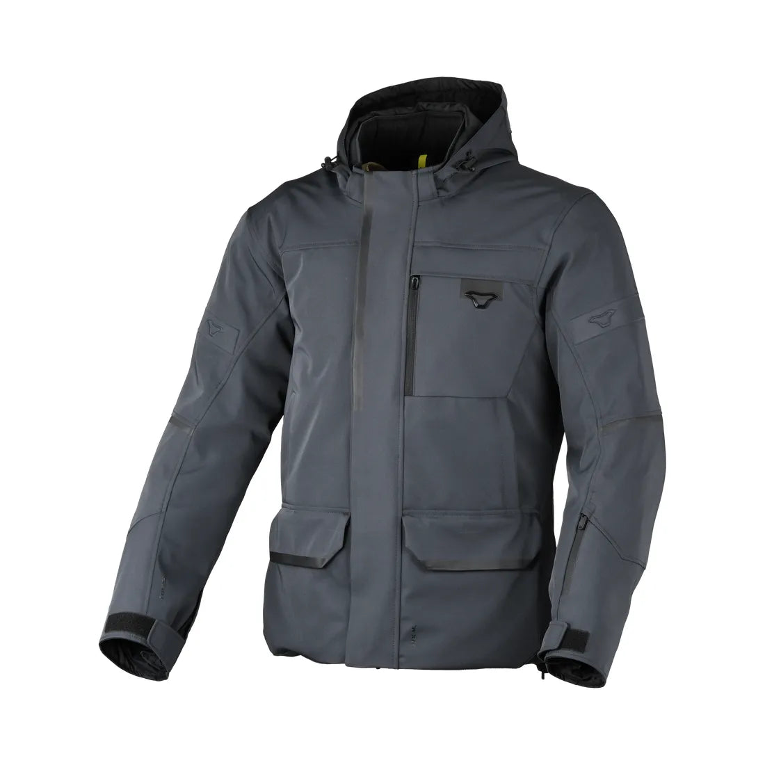Macna Mondo 2.0 Chaqueta textil impermeable moto NEGRA