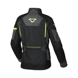 Macna Mundial para Mujer Chaqueta Textil Gris Negro Amarillo Fluo