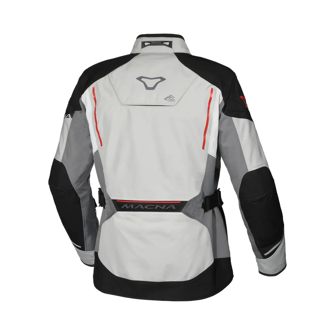 Macna Mundial Hombre Chaqueta Touring Textil 3 Covers Gray Black Red – 2 – Maximomoto PT