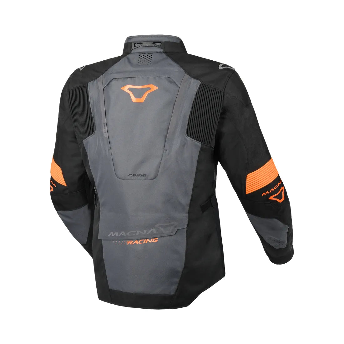 Macna Notch Hombre Chaqueta Textil Aventura Negro Naranja – 2 – Maximomoto PT
