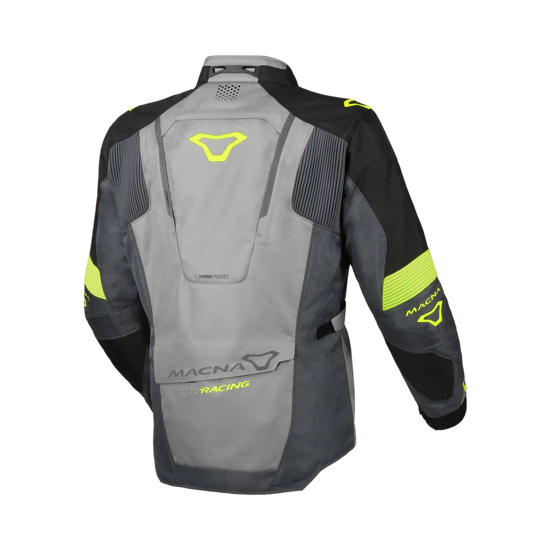 Macna Notch hombre Chaqueta moto aventura gris Preto amarillo – 2 – Maximomoto PT