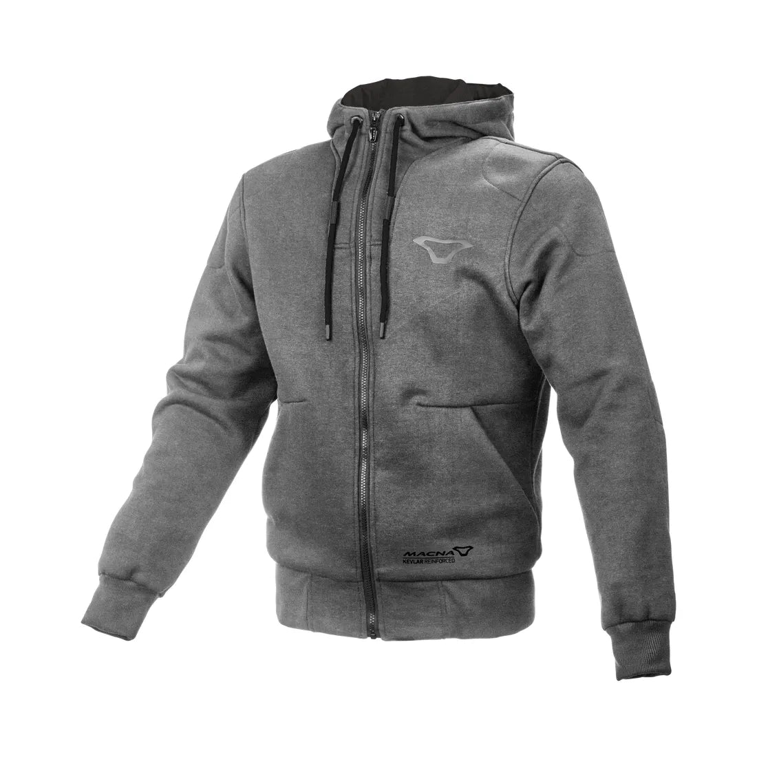 MACNA NUCLONE Moto Urbana Capucha Hombres Chaqueta Gris