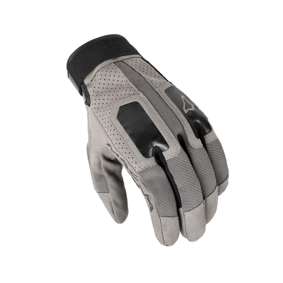MACNA SPERROW MEN'S MOTORCYCLE LEATHER GLOVES BLACK TAUPE – 1 – Maximomoto PT