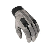 MACNA SPERROW HOMEM MOTOCICLETA COURO LUVAS PRETAS TAUPE