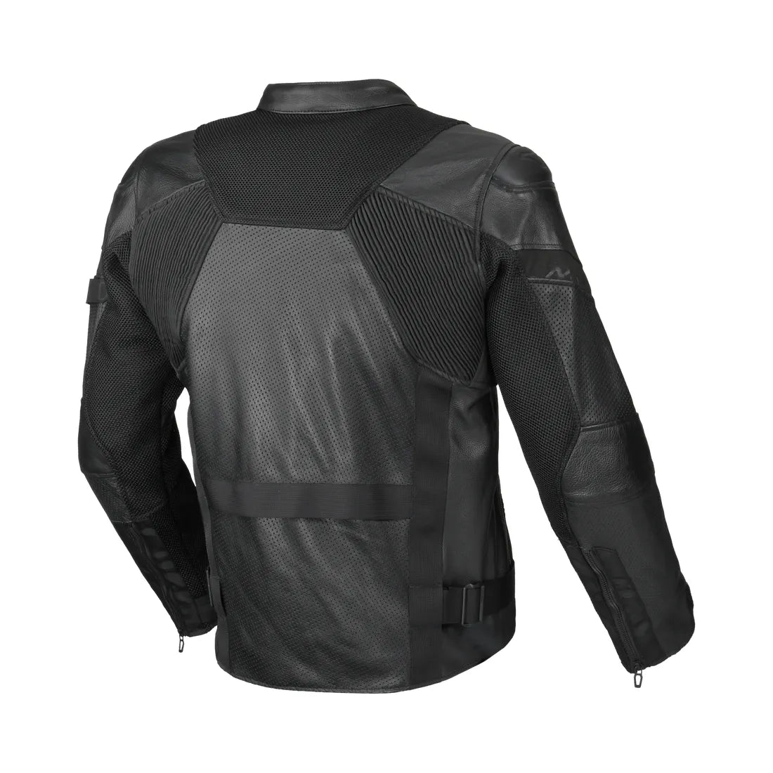 MACNA Olsan men's textile leather jacket Black – 2 – Maximomoto PT