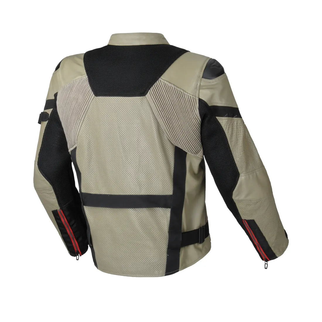 MACNA Olsan hombre Chaqueta cuero textil moto Negro topo – 2 – Maximomoto PT