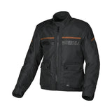 Macna Oryon hombre Chaqueta textil Carreras impermeable Negro