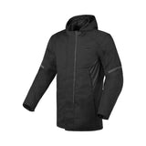 Macna Paradime hombre Chaqueta textil impermeable moto Negro