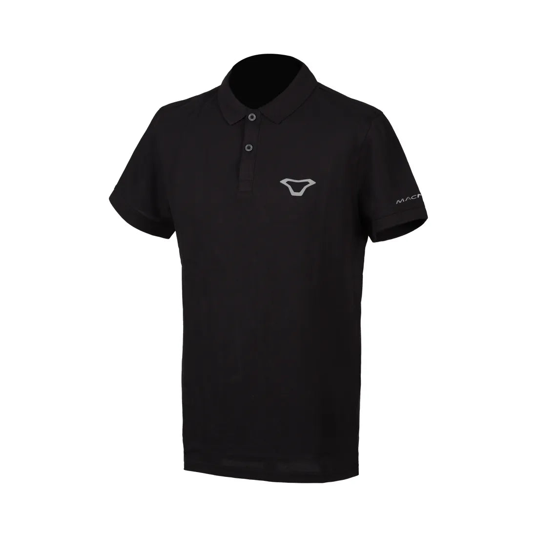 MACNA Estilo Urbano Hombre Polo Camisa Negro Gris