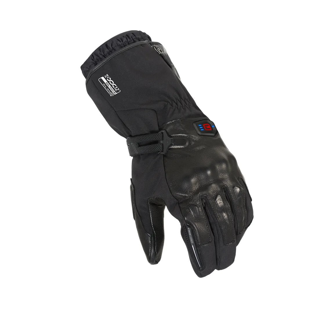 MACNA PROGRESS RTX DL HOMENS MOTOCICLETA AQUECIDAS LUVAS PRETAS
