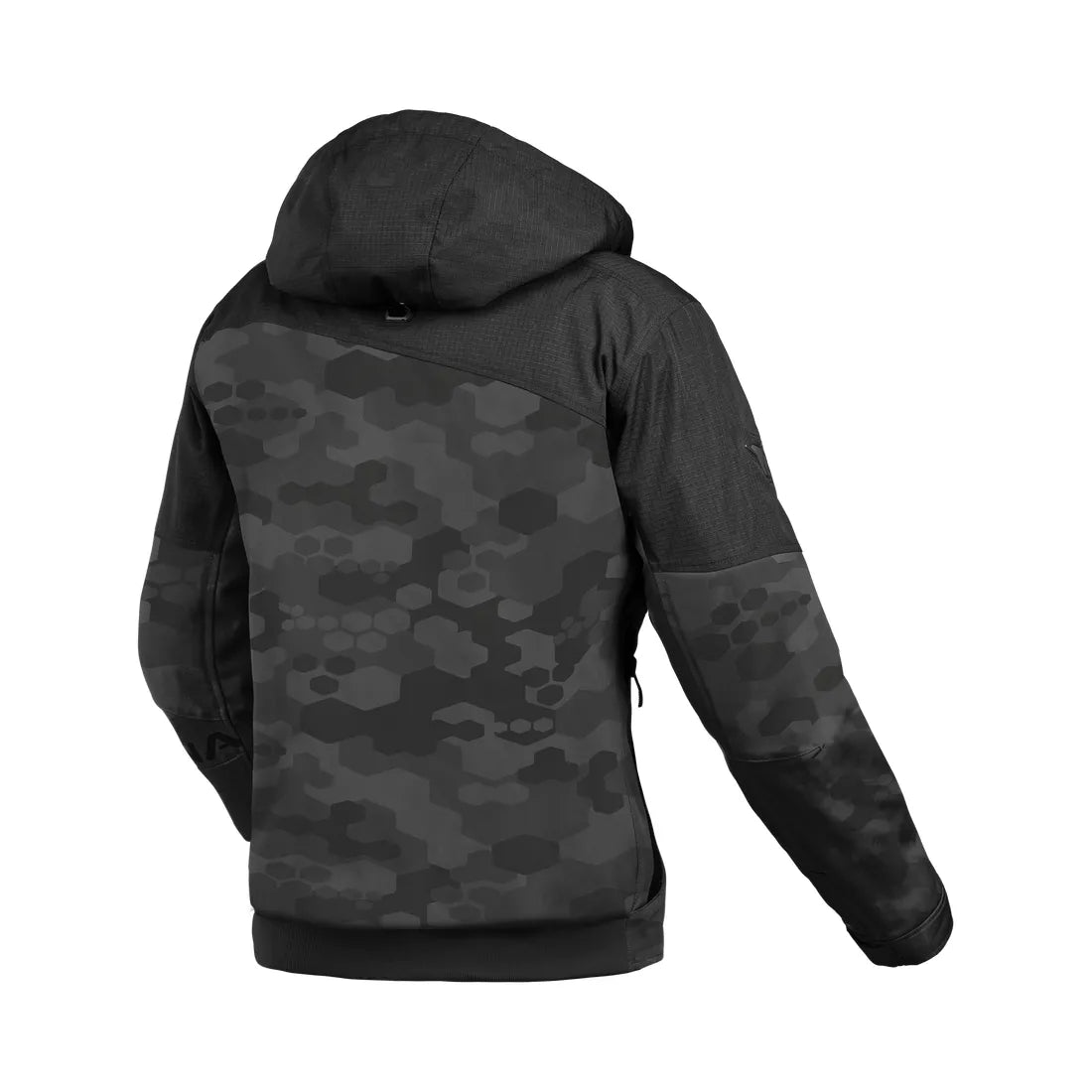 Macna Racoon mujer Chaqueta impermeable informal Negro Gris Camuflaje