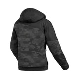 Macna Racoon mujer Chaqueta impermeable informal Negro Gris Camuflaje