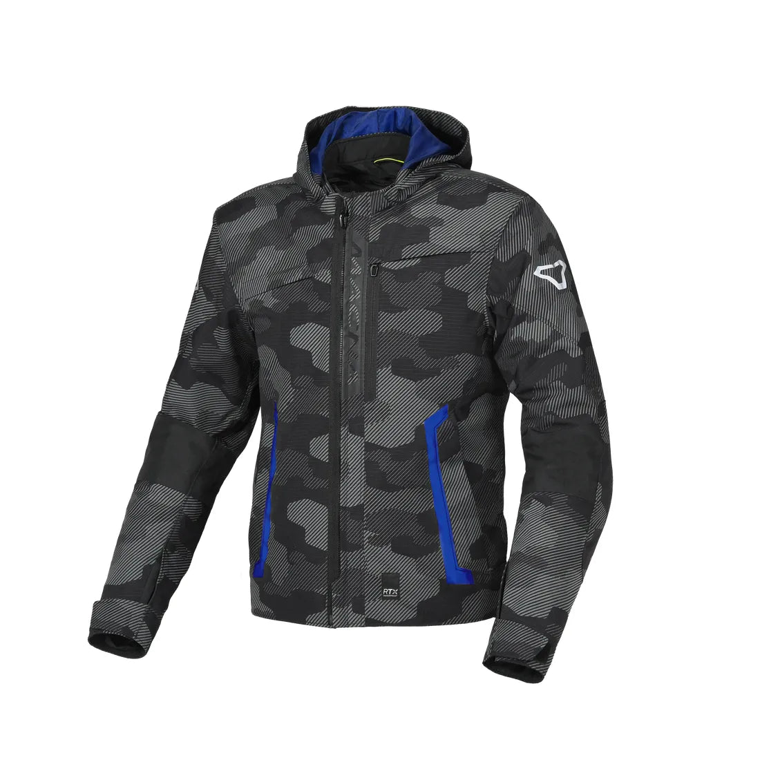 MACNA RIGGOR Impermeable Hombre Textil Moto Chaqueta 