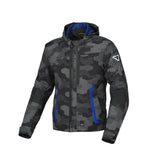 MACNA RIGGOR Impermeable Hombre Textil Moto Chaqueta 
