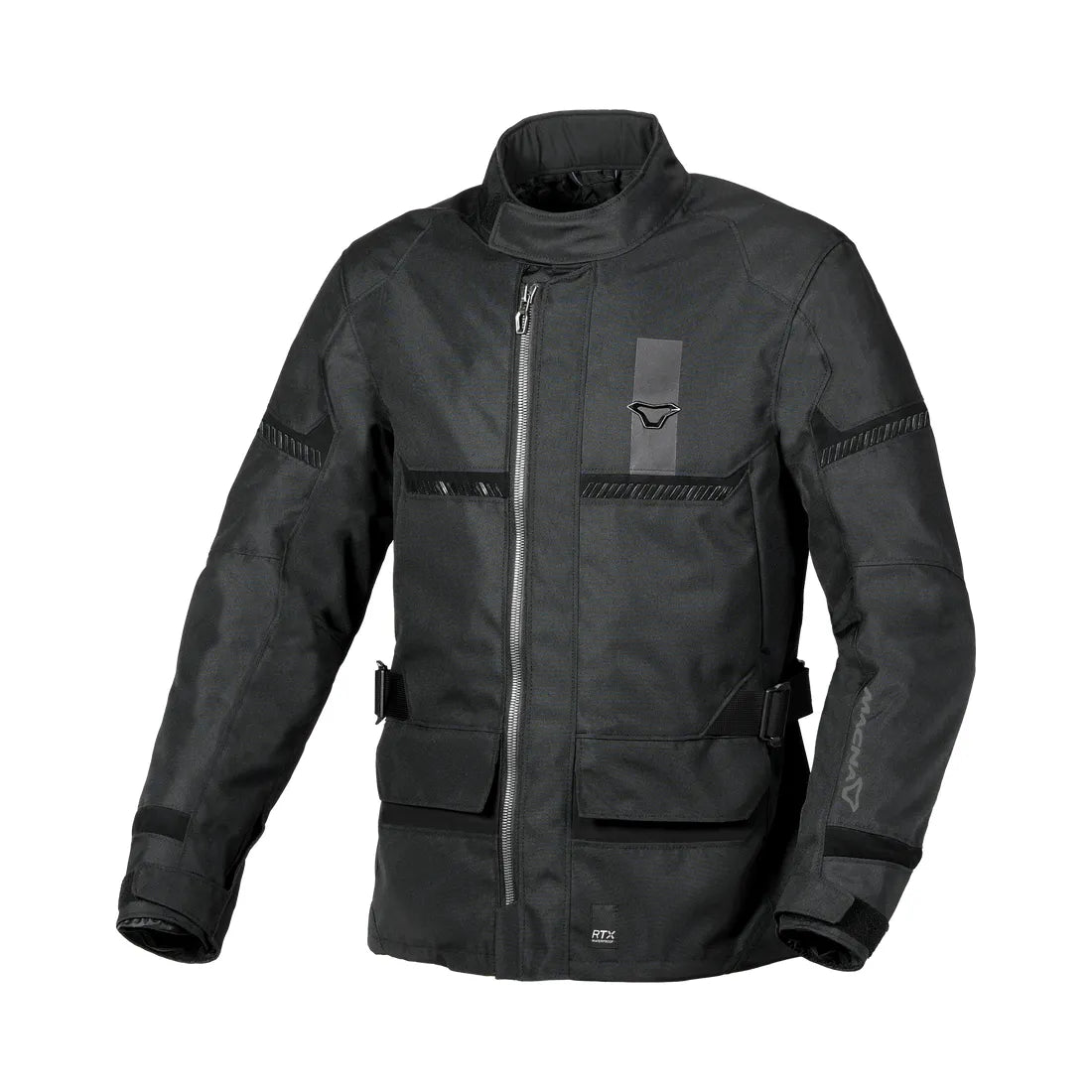 MACNA SIGNAL Hombre Impermeable Moto Textil Chaqueta