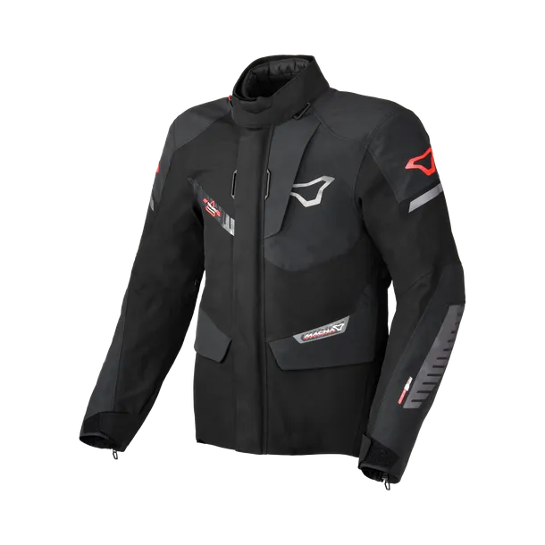 MACNA SÍNCRONO Moto Têxtil Casaco Preto