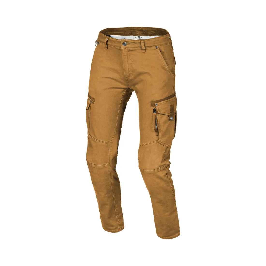 MACNA TAKAR Moto Hombre Cargo Vaqueros Marrón camello