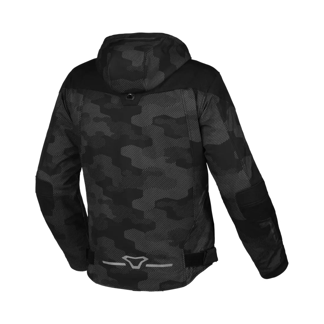 Chaqueta motociclismo Macna Territor hombre Camuflaje Negro